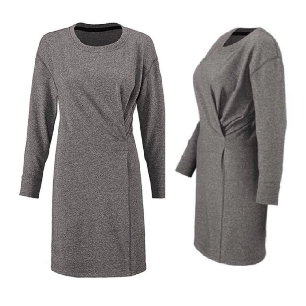 CAbi Put-On Crewneck Sweatshirt Dress #3650 Size Medium NWOT - Picture 2 of 16